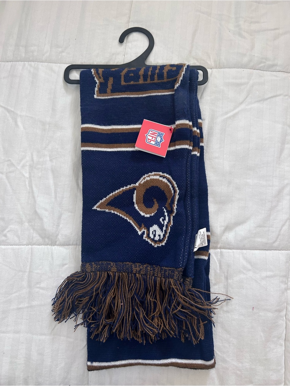 NWT NFL Rams Sweater Scarf